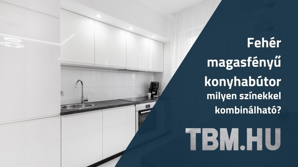 7 magasfényű fehér konyhabútor variáció, amik közt te is megtalálod a neked tetszőt! Megvalósult álomkonyhák képekkel.